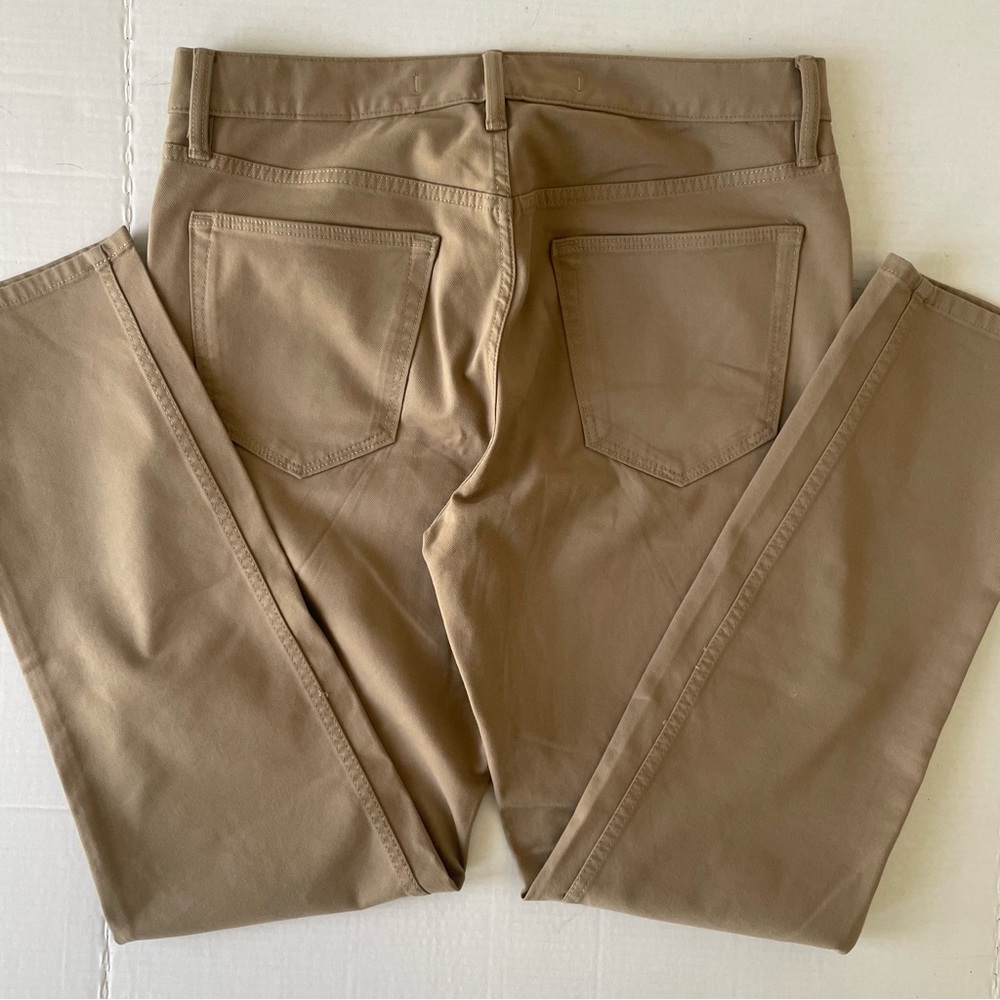 Banana Republic Men's Slim Traveler Stretch Cotton Blend Five Pocket Pants - Picture 4 of 8